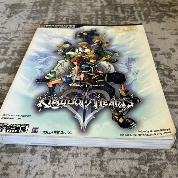 Kingdom Hearts Signature Series Guide with Fold Out PS- 2 2005 Book Bradygames - Picture 4 of 15